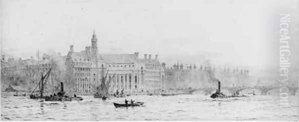 The Thames at Blackfriars - view 1
