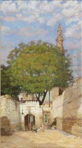 A Street In Cairo by William Graham
