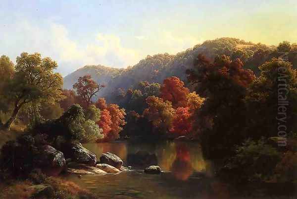 Autumn on the River - view 1