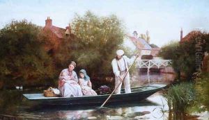Going Home, 1873 by Henry Woods