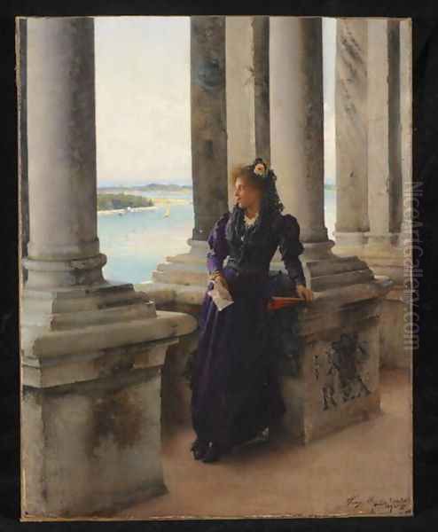 In the Belfry of the Campanile of St. Marks, Venice, 1892 - view 1