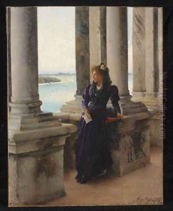 In the Belfry of the Campanile of St. Marks, Venice, 1892 by Henry Woods