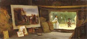A Country Studio 2 by Henry Woods