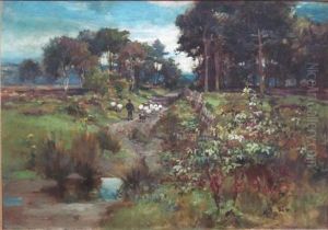 Shepherd And Flock