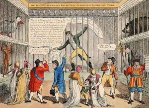 A New Cure for Jackobinism or a Peep in the Tower, 1810 by C. Williams