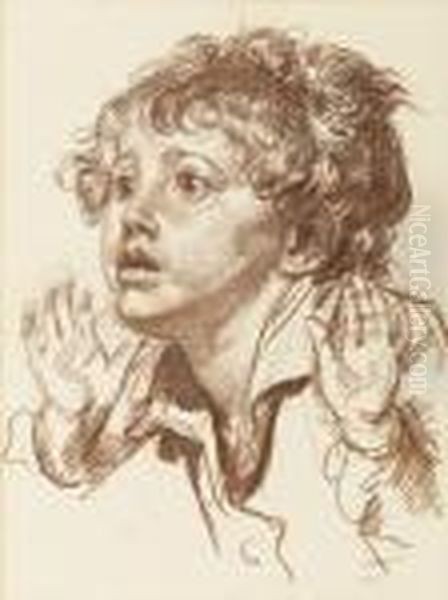 Portrait Of A Startled Boy - view 1