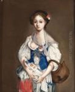 Jeune Fille A La Cruche Cassee by Jean Baptiste Greuze