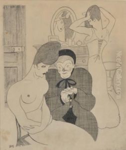 Manoeuvres Electorales -pas Question...d'ailleurs Il Est Laid Et Pauvre by Juan Gris