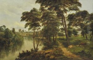 View Of The Yarra At Kew