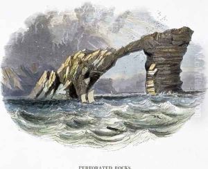 Perforated Rocks, from Phenomena of Nature, 1849