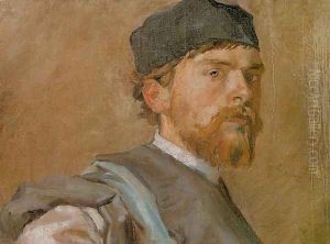 Self-Portrait in a Robe of Ancient Polish Noble by Stanislaw Wyspianski