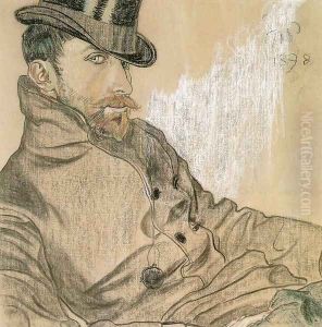 Portrait of Kazimierz Lewandowski by Stanislaw Wyspianski