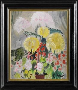Stilleben Med Blommor Stilleben Med Blommor