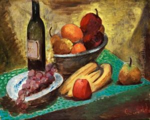 Still Life With Fruit by Isaac Grunewald