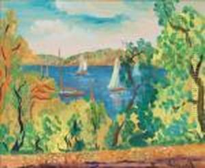 Summer Landscape by Isaac Grunewald