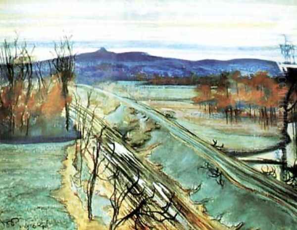 View of Kosciuszko Mound II - view 1