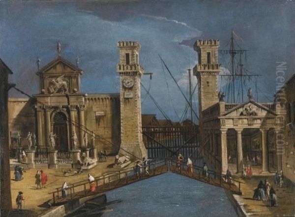 Venice, The Entrance To The Arsenale - view 1
