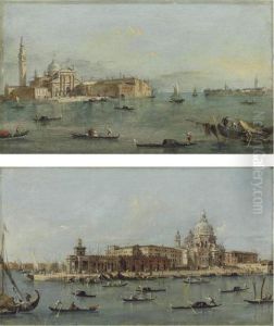 The Island Of San Giorgio Maggiore, Venice by Francesco Guardi