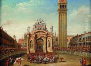 Festa In Onore Dei Duchi Di Prussia In Piazza San Marco