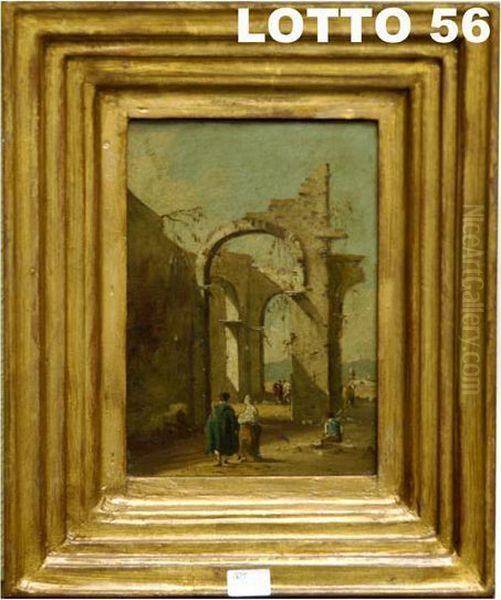 Capriccio Con Archi Romani - view 1