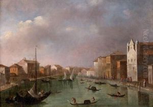 Venise Vue Du Grand Canal by Giacomo Guardi