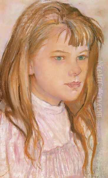 Head of a Girl I - view 1