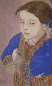 Girl in a Folk Costume