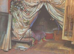 Interior of the Artist's Studio in Paris by Stanislaw Wyspianski