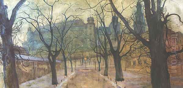 Planty Park at Dawn - view 1