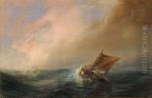 Bateau En Pleine Mer Bateau En Pleine Mer