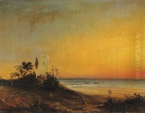 Veduta Costiera by Theodore Gudin