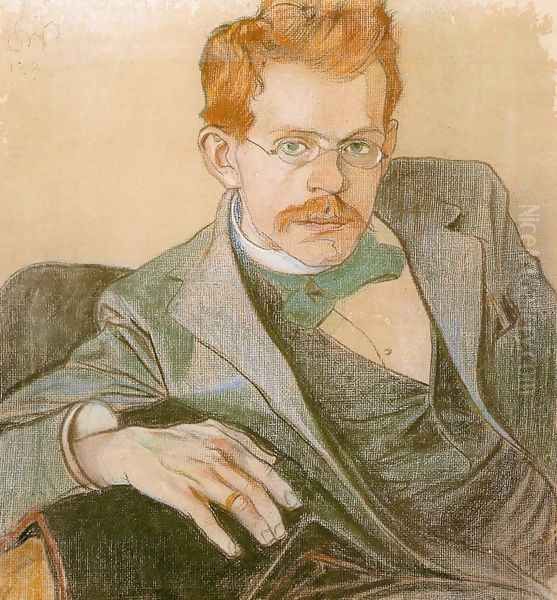Portrait of Jozef Mehoffer - view 1
