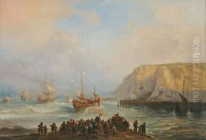  Defaite D'une Flotte Hollandaise Sur Lescotes Anglaises En 1555 
