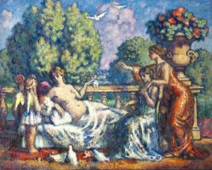 Hommage A La Beaute by Charles Francois Prosper Guerin