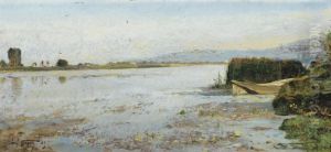La Seine A Triel by Paul-Camille Guigou
