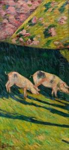 Zwei Schweine