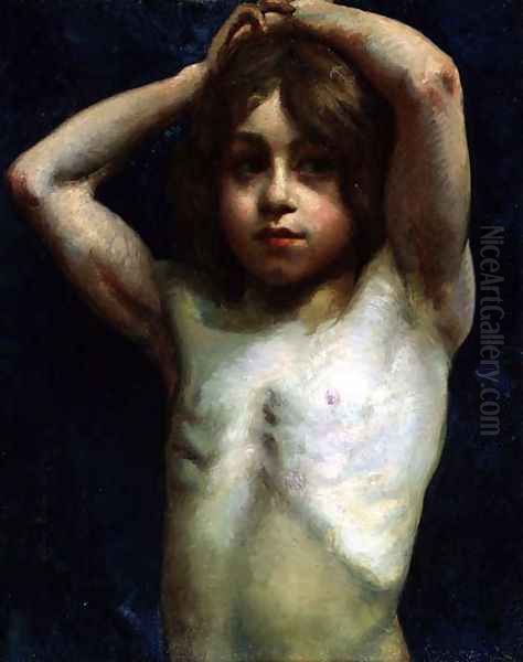 Study of a Young Boy - view 1