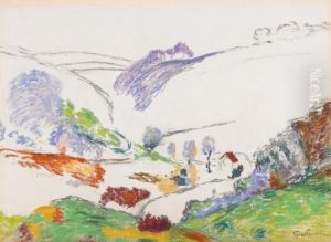 Paysage De La Creuse by Armand Guillaumin