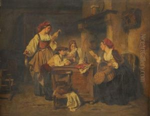 La Lecon De Catechisme by Alexandre Marie Guillemin