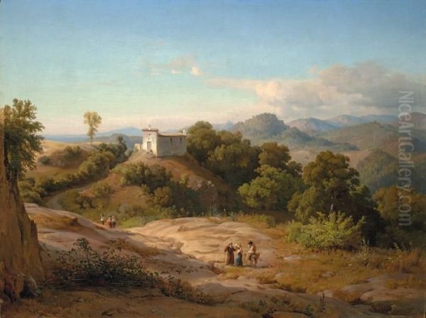 Italienische Landschaft - view 1