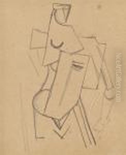 Cubist Fighter - view 1