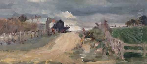 Road and Stormy Sky, Eltham - view 1