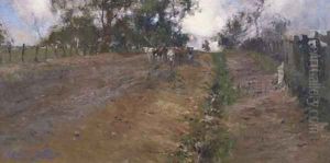 Heidelberg Road, Eltham by Walter Withers