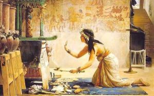 The obsequies of an Egyptian cat