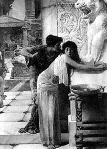 Herodius and her Daughter by John Reinhard Weguelin