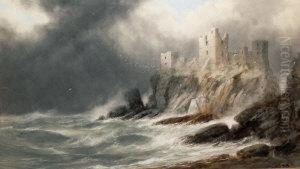 Coastal Landscape by George Lowthian Hall