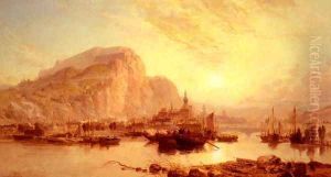 View Of Dinant Belgium