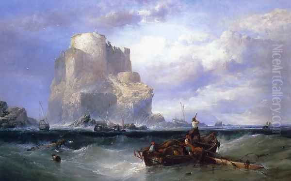 A Mediterranean Port - view 1
