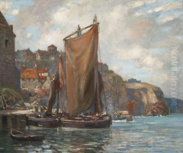 A Fife Harbour - view 1