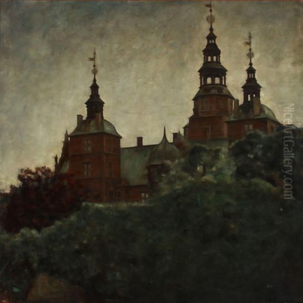View Towards Rosenborg Castle In Copenhagen - view 1
